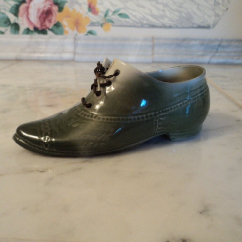 vintage shoe figurine